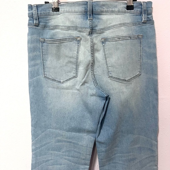 J.Crew Vintage Cropped Light Blue Jeans 30 - Picture 7 of 9